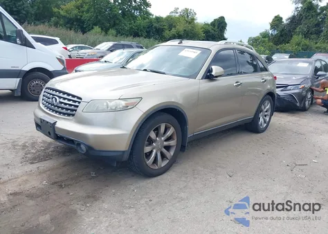 2004 Infiniti Fx45 из США, поврежденный, VIN JNRBS08W74X404535